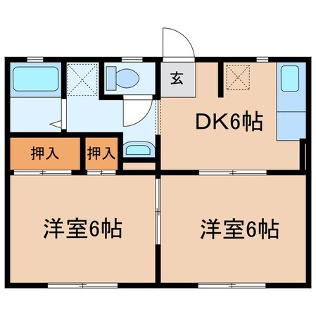 ポートヴィレットの物件間取画像